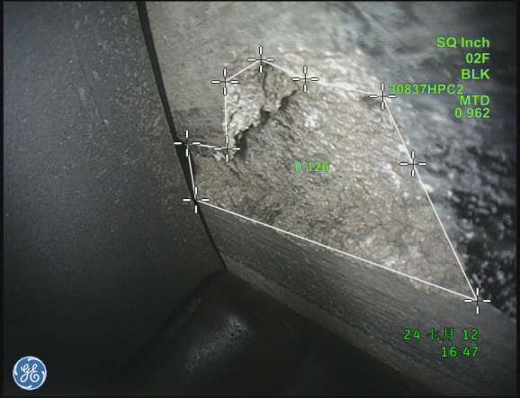 3D測(cè)量法測(cè)量涂層丟失面積