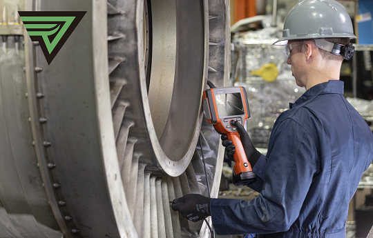 工業(yè)級內窺鏡檢測現(xiàn)場圖