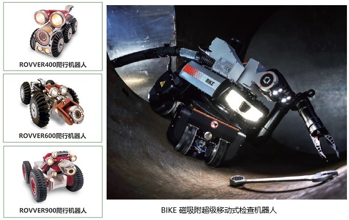 爬行機器人和超級移動式檢查機器人