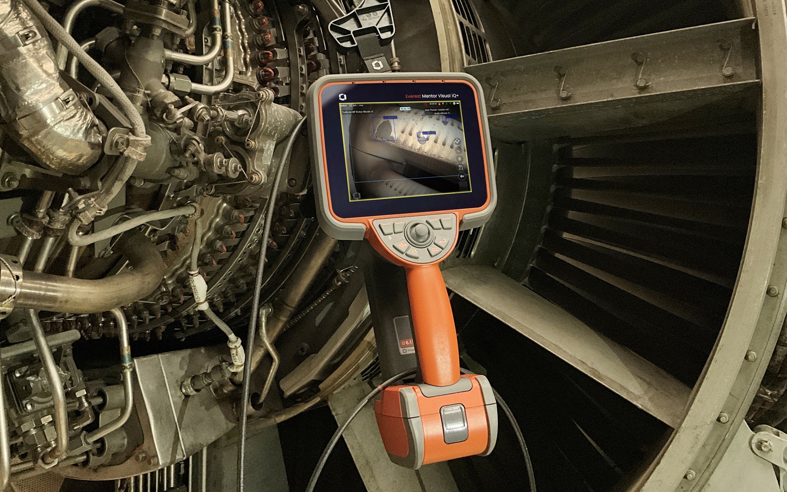 進(jìn)口百萬像素超高清航空發(fā)動機(jī)檢測內(nèi)窺鏡 Everest XLG4 PLUS